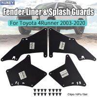 ☁แผ่นบังโคลนสำหรับ4Runner 2003-2020 Mudflaps Liners ผ้ากันเปื้อน53735-35150 53736-35150