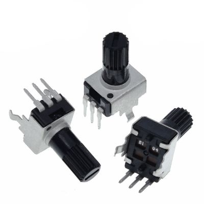 10pcs RV09 Vertical 12.5mm Shaft 1k 2k 5k 10k 20k 50k 100k 0932 Adjustable Resistor 9 Type 3pin Seal Potentiometer IBUW