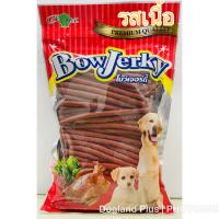 KNM ขนมสุนัข Bow Jerky Stick รสเนื้อ/ตับ/ไก่/นม แพ็คใหญ่ 800g ขนมขัดฟัน  ขนมหมา