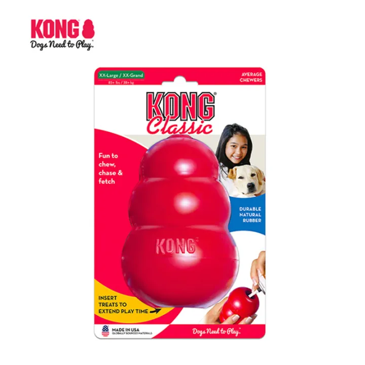 【CW】 Wholesale Spot Supplies USA KONG Classic Gourd BiteResistant Food