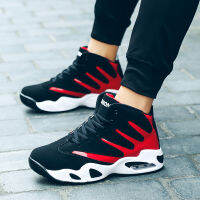 2021 Brand Sneakers Men Air Cushion Basketball Shoes Retro Women Breathable Pu leather sports Shoes Male High-top shoes Walking