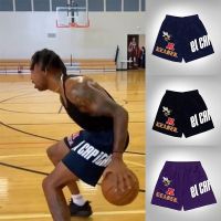 Eric Emanuel EE Mens Mesh Breathable Basketball Shorts American Style INS Fashion Casual Beach Shorts