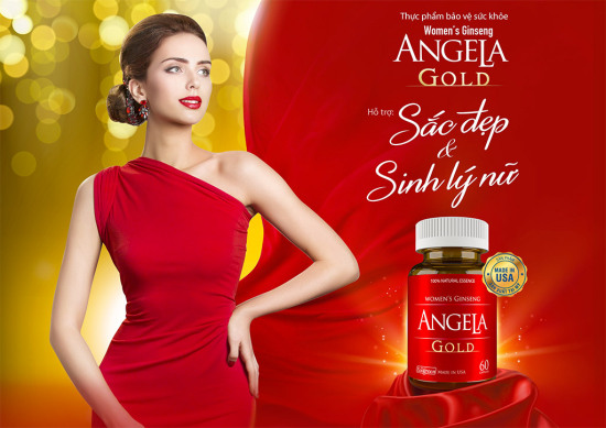 Thực phẩm bảo vệ sức khoẻ sâm angela gold - hỗ trợ sắc đẹp và sinh lý nữ - - ảnh sản phẩm 1