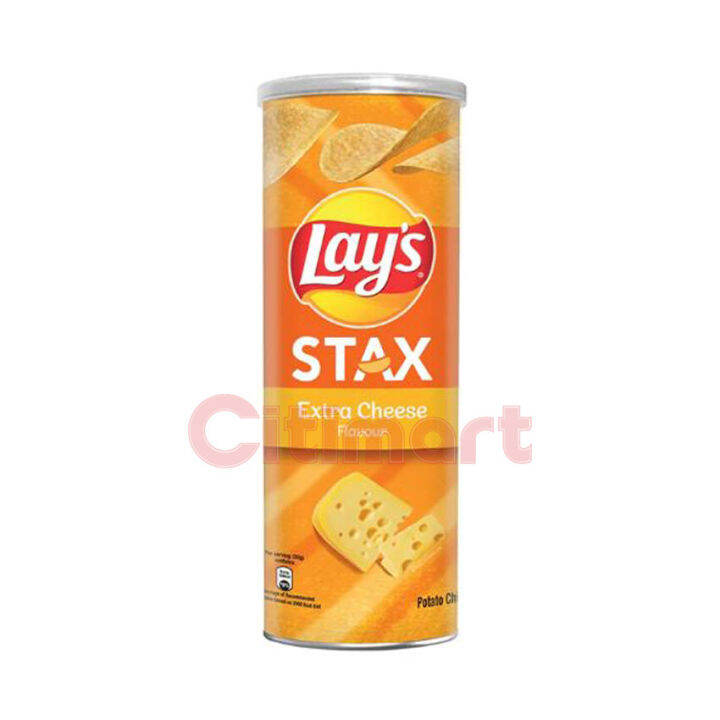 Lay's Stax Extra Cheese 105g Lazada