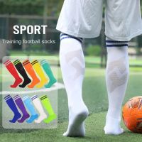 New Football Sports Socks Long Knee Cotton Spandex Kids Legging Stockings Soccer Baseball Ankle Adults Children Socks Hot Sale