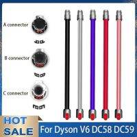 【LZ】 Liberação rápida Extensão Varinha Tubo Aspirador Peças Metal A B C Conector Fit para Dyson V6 DC45 DC58 DC59 DC62 DC61