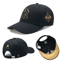 ✾ Hat ladies all-match Korean version of LA baseball cap trendy brand embroidery fashion sunshade sunscreen ins peaked cap male spring and summer