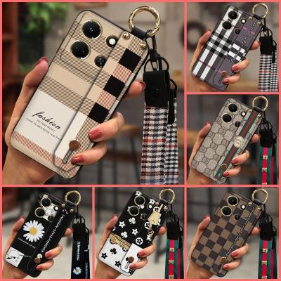 Anti-dust Lanyard Phone Case For infinix Note30 5G/X6711 classical Soft case Durable Anti-knock ring Back Cover Luxury