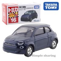 Takara Tomy. Tomica No.16 Fiat 500E (สเปคพิเศษครั้งแรก) รถ1:64 Kids Toys มอเตอร์รถยนต์ Diecast สะสมโลหะ