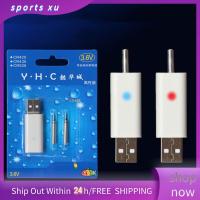 SPORTS XU CR425ที่ชาร์จ USB แบบ1รู/2รูอุปกรณ์ตกปลาตอนกลางคืนแบตเตอรี่แพตกปลาแบบลอยตัวอิเล็กทรอนิกส์