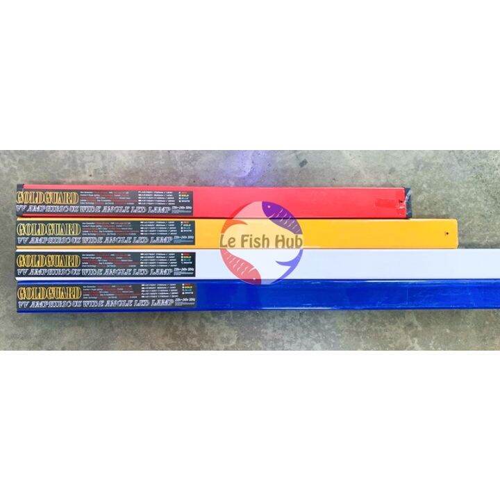 [112CM 20W]GOLD GUARD LED TANNING LIGHT SUBMERSIBLE V SHAPE DOUBLE ROW