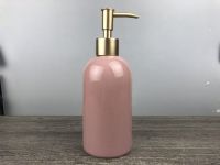 Solid Color Simplicity Ceramic Lotion Bottle Portable Soap Dispenser Shampoo Bottle Hand Sanitizer Jar Bathroom Bath Supplies