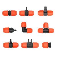 hot【DT】✙◕♚  5pcs 8/11 9/12mm Garden Hose Connectors Drip Irrigation System Pipe Gardening Watering Kits Lock