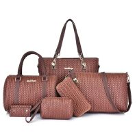 【YD】 6PCS Womens Set Fashion Leather Ladies Handbag Desinger Duffle Messenger Shoulder Wallet brand 2021