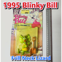 Vintage 1995 Ertl Blinky Bill Figure toy - Frill Neck Lizard RARE !!!