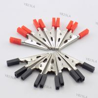 10pcs 50mm 35mm Alligator Clips Crocodile Test Lead Power Terminals Clips Electrical Tool YB23TH