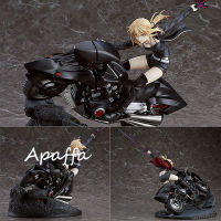 25cm Anime Figure Toys Fate Grand Order Altria Pendragon Motorcycle PVC Action Figure Toys Collectin Model Doll Gift