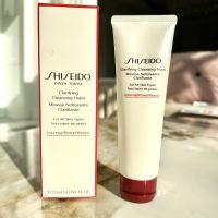 Shiseido Clarifying Cleansing Foam 125ml. (โฟมล้างหน้า เนื้อโฟมแน่นเอียด โฟมล้างหน้าแบรนด์ดังจากญี่ปุ่น)