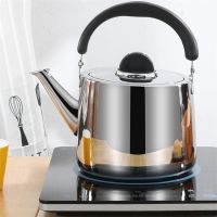 【CW】 Thickened Whistle Sounding Kettle Large Capacity Gas Induction Cooker Household Pot