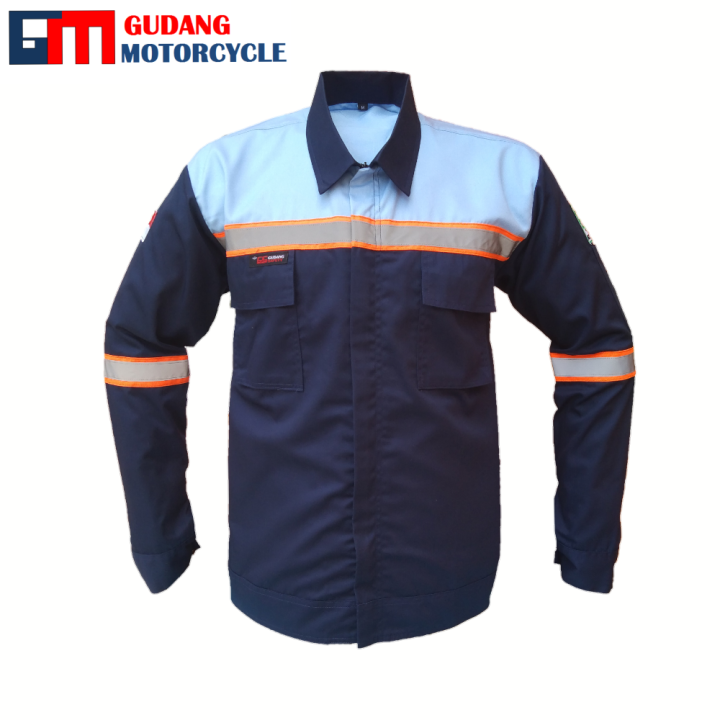 Baju Safety Proyek Wearpack Safety Wearpack Modist Common Baju Bengkel Seragam Proyek Semi Jaket