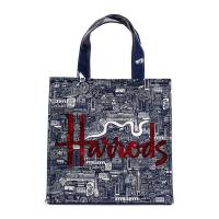 Harrods รุ่น Small Picture Font Shopper Bag***พร้อมส่ง