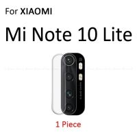 เลนส์กล้องถ่ายรูปสำหรับด้านหลัง Xiaomi Mi Note 10 Lite 10 Pro 10pro 10lite ฟิล์มป้องกันกระจกนิรภัยใสปกป้องหน้าจอด้านหลัง