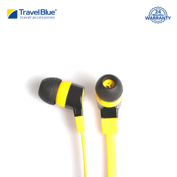 travel blue earphones