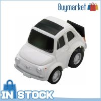 [ของแท้] Takara Tomy ChoroQ Z-26d ZERO FIAT 500F (สีขาว) Mini Diecast ของเล่นรถ Ja Pan