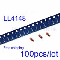 ✌♚✒ 100PCS SMD Switching Diode LL4148 High-speed switching diodes 1N4148 Glass Cylinder 1206 Package