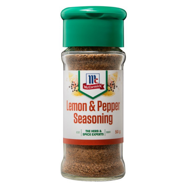 McCormick Lemon & Pepper Seasoning 50g McCormick Lemon & Pepper