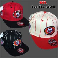 【KFAS Clothing Store】 NFL Blockhead Vintage หมวกซานฟรานซิสโกฝา49ers สแนปแบ็ค