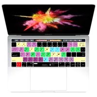 Mac OSX Hotkey Shortcuts Keyboard Cover for MacBook Pro 13 inch  A2159 A1706 A1989 15 inch A1707 A1990 with Touch Bar US Layout Keyboard Accessories