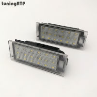 LED Number License Plate Light Lamps For Smart Fortwo 453 Coupe C453 Cabriolet A453