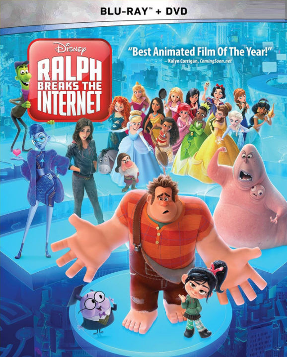 Ralph Breaks the Internet ราล์ฟตะลุยโลกอินเทอร์เน็ต: วายร้ายหัวใจฮีโร่ 2 (Blu-ray + DVD) (Blu-ray Import ไม่มีเสียงไทย ไม่มีซับไทย   DVD มีเสียงไทย มีซับไทย) (Blu-ray)