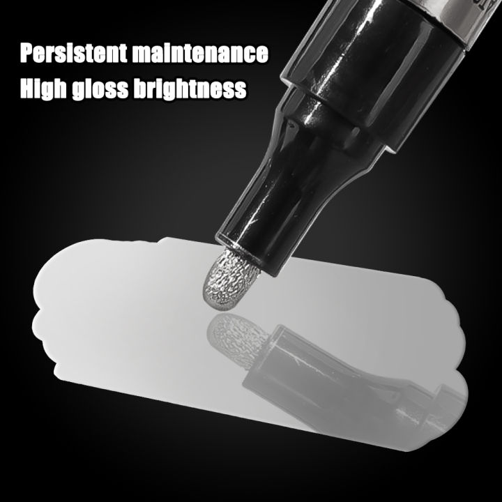 free-shipping-diy-ปากกาสีสะท้อนแสงปากกามาร์กเกอร์เคลือบสะท้อนเงาโครเมียมเงาสูงปากกาชุบโลหะ