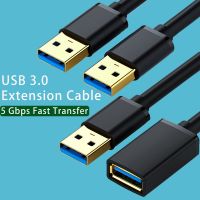 Kabel Ekstensi 5Gbps USB3.0 untuk TV Pintar PS4 Xbox One SSD USB Ke Kabel USB Kabel Data Extender USB 3.0 2.0 Kabel Transfer Cepat