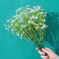 Artificial Baby Breath Gypsophila Flowers Fake Plant  Bouquets For Home Wedding Party Decora For DIY Wreath Floral Arrangement Garden Outdoor Indoor Decora