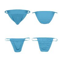 【YF】❣  Fashion New Briefs Mens Tangas Men Size Polyester   T-Back Thong Underpants