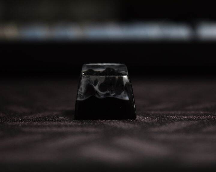 artisan-keycap-black-snow-mountain-งาน-handmade-งานฝีมือ-สวยงาม-พร้อมส่งในไทยครับ-ร้านจริงต้อง-babyshiw