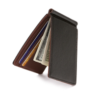 【CW】nd Men Wallet Short Skin Wallets Purses PU Leather Money Clips Sollid Thin Wallet For Men Purses