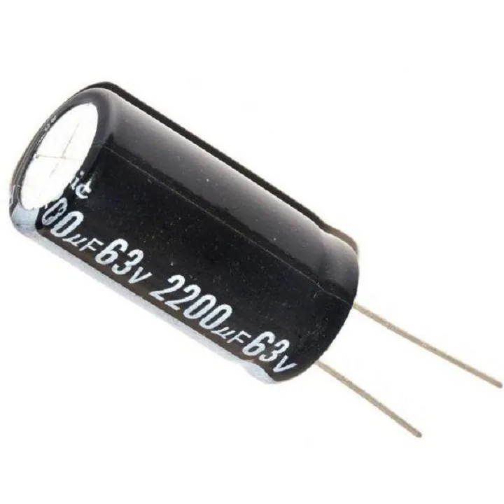 ⭐⭐⭐ส่งฟรี [ตรงปก] Capacitor 2200uf 63v Electrolytic ตัวเก็บประจุ คาปาซิเตอร์ คาปาซิเตอร์