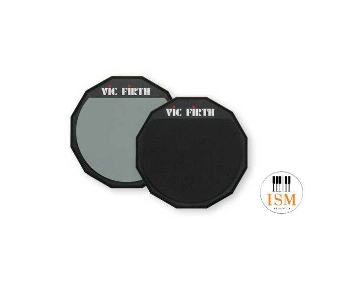 vic-firth-แป้นซ้อมกลอง-แป้นตีกลอง-6-practice-pad-ขนาด-6-รุ่น-pad-6d