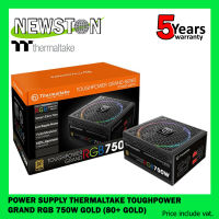 POWER SUPPLY THERMALTAKE Toughpower Grand RGB 750W Gold [80+] (สินค้าราคาโปร ประกัน 3ปี)