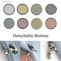 ✎ Alloy Detachable Buttons Jeans Clip Snap Button Retractable Buckles Thin Waist Replacement No Sew Needed Pants Accessories Hot