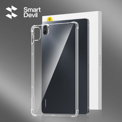 SmartDevil Transparent Case for Xiaomi Pad 5 Case Xiaomi Pad 6 Xiaomi Pad 6 Pro Xiaomi Pad 5 Pro Case Mi Pad 5 Pro Soft Silicone Clear Cover Shockproof Protect Cover Tablet case