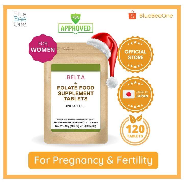 Folic Acid Supplement for Women Fertility Pregnancy PCOS FDA APPROVED