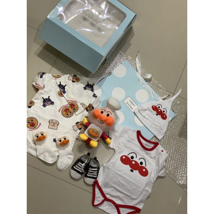 bab-ชุดของขวัญเด็กแรกเกิด-supercute-newborn-gift-set-เซ็ตของขวัญอังปังแมน-ชุดของขวัญเด็กอ่อน-เซ็ตเด็กแรกเกิด