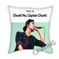 xzx180305   Chunk! ไม่มี,Captain Chunk! 3D พิมพ์โพลีเอสเตอร์ตกแต่งโยนปลอกหมอนสแควร์ซิปกรณีแฟนของขวัญ