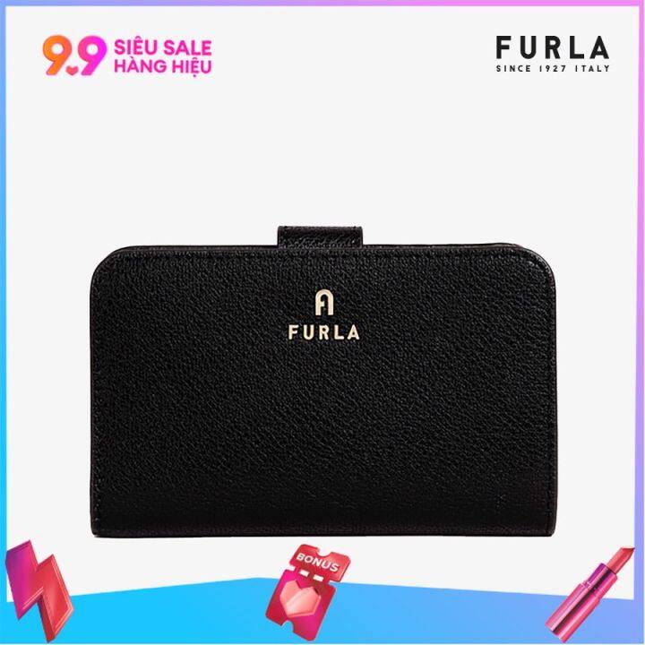 FURLA FURLA MAGNOLIA XL ZIP AROUND SLIM - VITELLO MILOS, Black Women's  Wallet