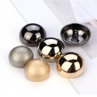 10pcs 10/15/20/25mm Metal Small Buttons for Clothing Sewing Domed Womens Clothing Coat Shirt Buttons Gold Black Sewing Buttons Haberdashery